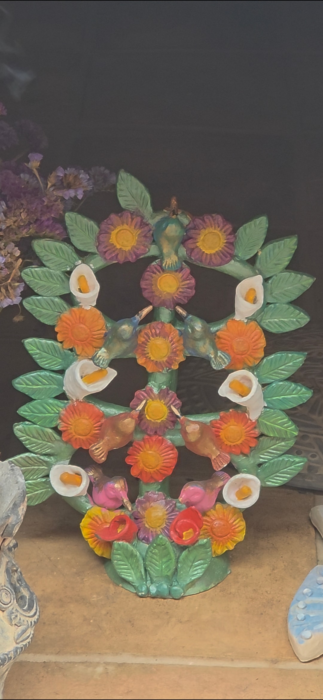 Temazcal MOMOZCO — altar interior